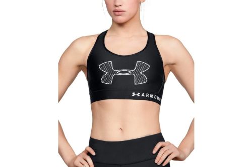 Biustonosz sportowy Under Armour ARMOUR MID Graphic Black